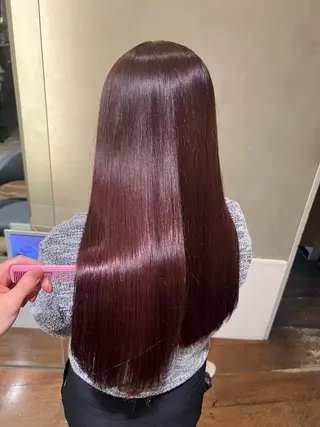 カラー 新居 孝姫のヘアスタイル