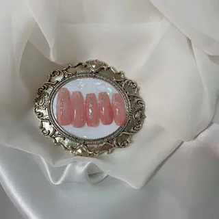 カラー ネイル 𓂃🦢Aurora Swan🌙𓂃のネイルデザイン