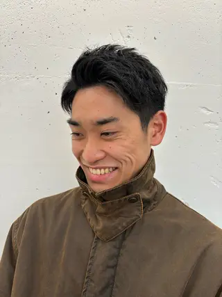 ショート カラー メンズ 夕羽夢🍓矢場/ 透明感カラーのヘアスタイル