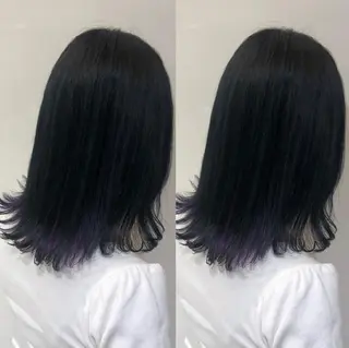 ミディアム カラー B.Chance所属・大友 琴羽のヘアスタイル