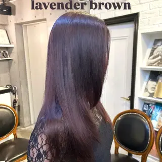 セミロング カラー REVELS tokyo所属・watanabe Yuukaのヘアスタイル