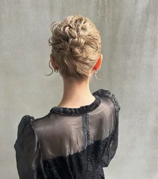 ヘアアレンジ en⁺　trust所属・山口 麗音のヘアスタイル