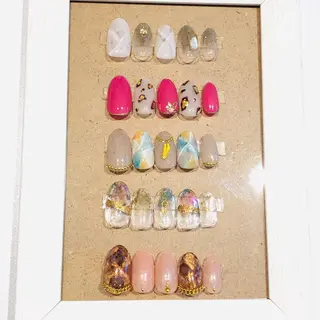 ネイル AinaShareSalon所属・Yui*Aina ShareSalonのネイルデザイン