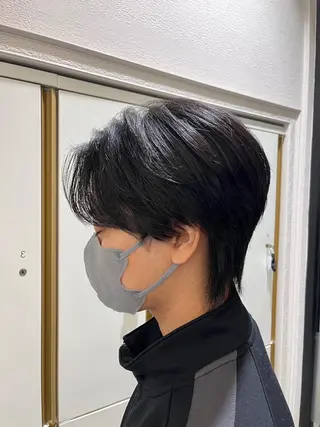 メンズ バレイヤージュ/ヘア アレンジ/shionのヘアスタイル