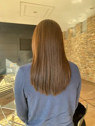 ロング 🐰ツヤ感カラー🐰 ななこのヘアスタイル