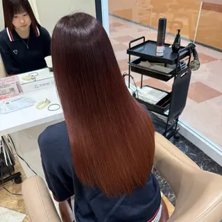 セミロング 髪質改善カラー/店長 宮内秀峰のヘアスタイル