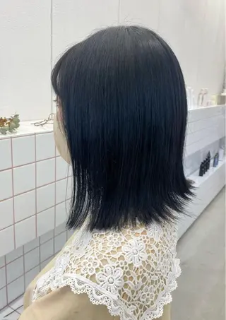 ミディアム NIKO/名古屋/ 伏見/花屋併設のヘアスタイル