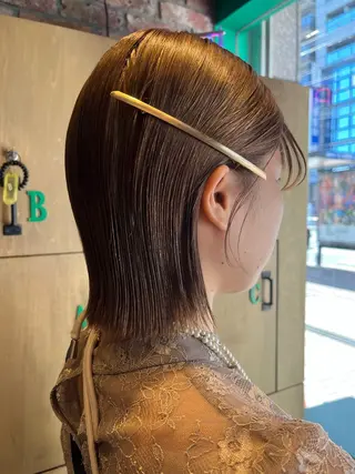 ショート ❁ヘアメ❁ YUMI ❁ゆみ❁横浜桜木町のヘアスタイル