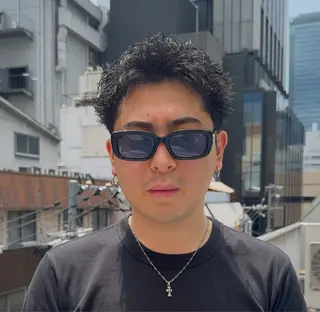 メンズ メンズパーマ&メンズ ショートの職人/岡田のヘアスタイル