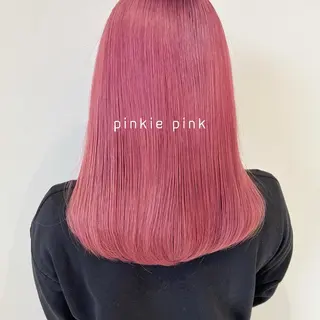 セミロング カラー teddy所属・韓国レイヤー//ブラ ウンカラー🐼メイのヘアスタイル