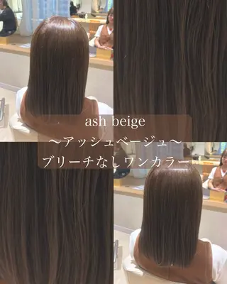 ミディアム カラー 大宮/透明感カラー/ yuzuki🌙のヘアスタイル