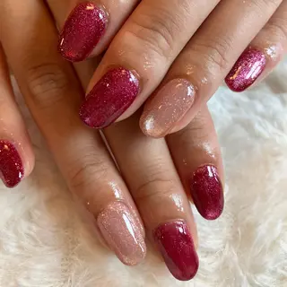 ネイル Lelole 🫧マグネット🫧のネイルデザイン