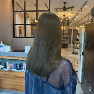 セミロング カラー 🫧透明感カラー 🫧 ジルバ清水南海のヘアスタイル