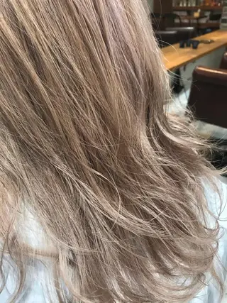 セミロング カラー パーマ ヘアアレンジ メンズ キッズ Forest. -髪質改善-のヘアスタイル