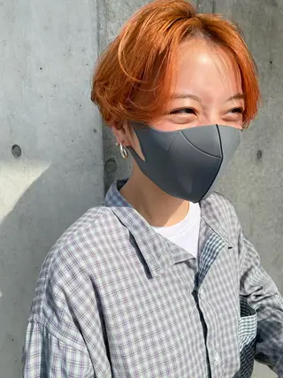 ショート モダーン北鎌倉所属・中溝 アカリのヘアスタイル