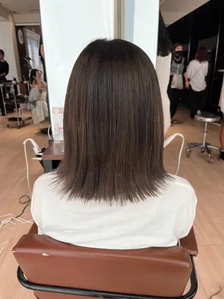 セミロング 赤羽今日子/レイヤー /盛れる顔まわりのヘアスタイル