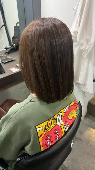 ミディアム 西村 美月のヘアスタイル