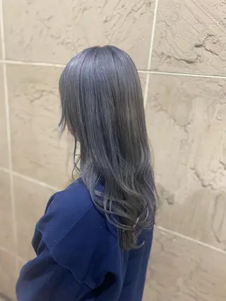 セミロング カラー 伊藤 裕也のヘアスタイル