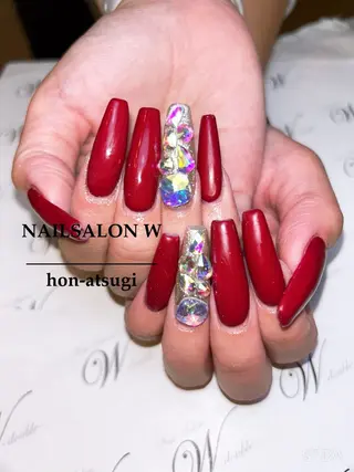 ロング ネイルサロン ダブルのネイルデザイン