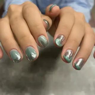 ネイル Protea きぬがわ らむのネイルデザイン