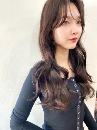 ロング カラー パーマ SALOWIN吉祥寺suite店所属・似合わせレイヤー 🇰🇷荒木洋文のヘアスタイル