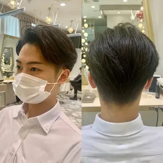 ショート カラー パーマ ヘアアレンジ メンズ キッズ ネイル マツエク・マツパ アイブロウ 《褒められる》 透明感カラー/小嶋のヘアスタイル