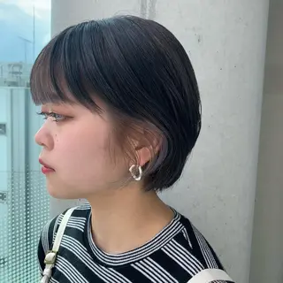 ショート カラー SALOWIN川崎WEST店所属・🌷川崎/アレンジ/ 暖色ボブ/コトネ🌷のヘアスタイル