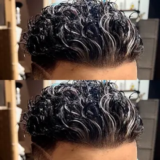 カラー パーマ メンズ 年間2000名担当◎ パーマ職人/仲原佑樹のヘアスタイル