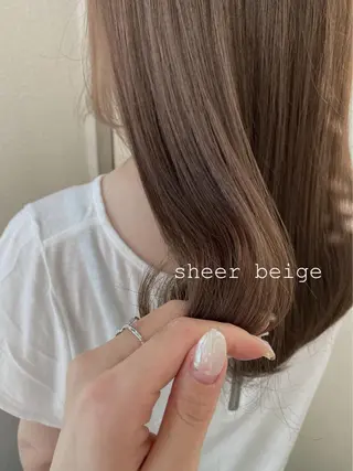 ロング カラー ヘアアレンジ 女性スタイリスト専門サロン Zina 天神所属・NANA/trend style🕊🍑のヘアスタイル