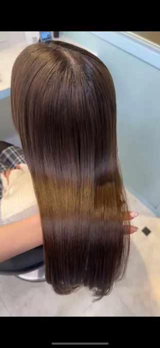 ロング カラー ♥️暖色モテカラ ー♥️由夏のヘアスタイル