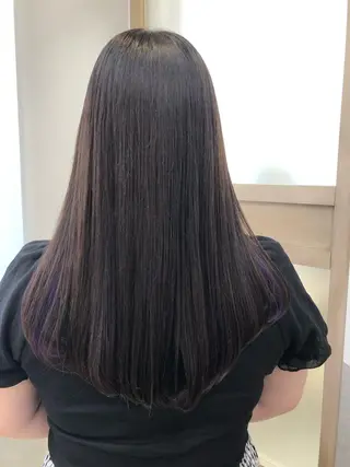 セミロング カラー 天野 涼のヘアスタイル