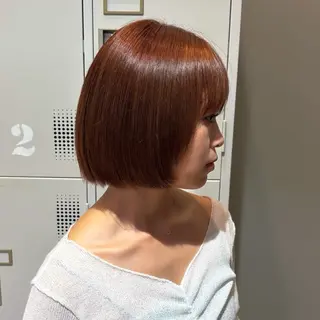 ミディアム カラー 藤山大地/髪質改善 /透明感/ブリーチのヘアスタイル