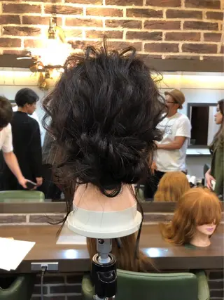 ヘアアレンジ 💓💓彩 音💓💓のマツエク・マツパデザイン