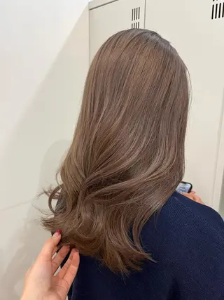 セミロング FENICE on the beach所属・タニ ヒナタのヘアスタイル