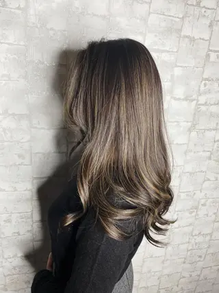 ロング カラー 船津武俊 フナツタケトシのヘアスタイル