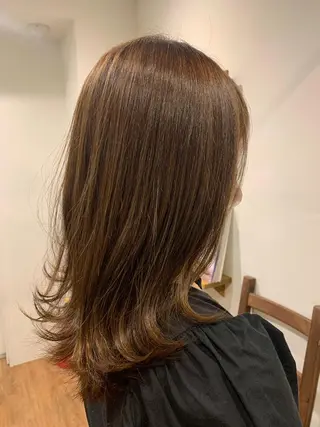 セミロング rimi/ショート /透明感カラーのヘアスタイル