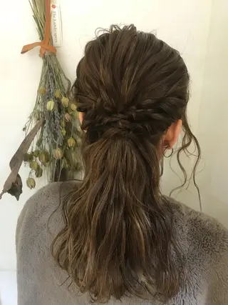 ミディアム カラー sakura .のマツエク・マツパデザイン