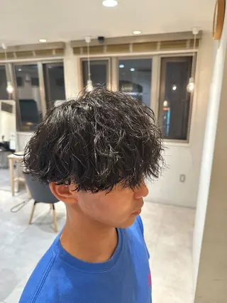 パーマ メンズ AITOKYO  men's 横浜所属・【パーマの達人】 メンズ特化🔥小平徹のヘアスタイル