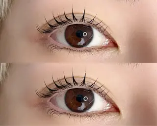 パーマ kamie nanohaのマツエク・マツパデザイン