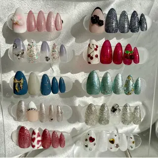 ネイル VIVA NAIL所属・自爪を傷つけない フィルイン3500円のネイルデザイン