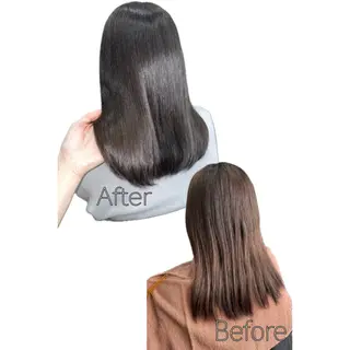 セミロング _White所属・ＳＨＩ ＺＵのヘアスタイル