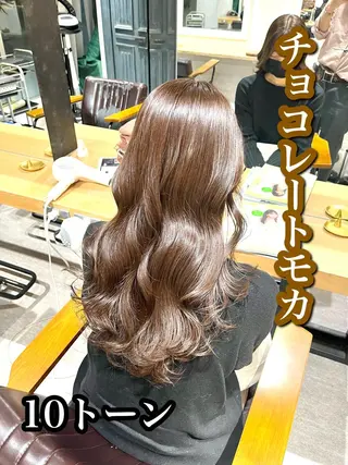 ロング カラー 艶髪カラー 渡辺岳也のヘアスタイル