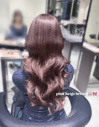 ロング つや髪ᰔᩚ暖色 カラーYui🩰のヘアスタイル