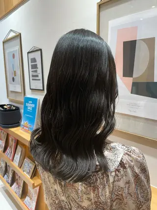 ロング パーマ ARMONY秋山輝也 コテ巻き風パーマ特化のヘアスタイル