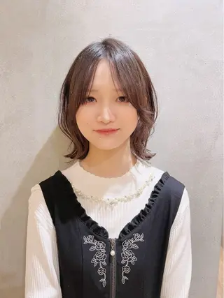 パーマ 小顔ショート🌿 Say.石川葵のヘアスタイル