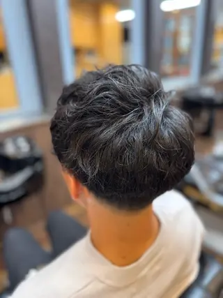 ショート パーマ メンズ KEEN  creative hair所属・💈理容師 齊藤💈のヘアスタイル