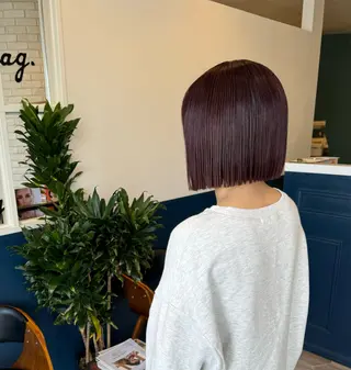 ミディアム lag by  シゲルカットクラブ　神田久志本店所属・清原 佳乃のヘアスタイル