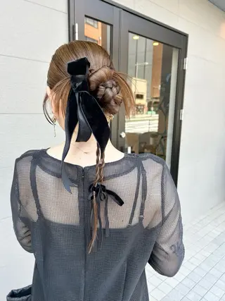 ヘアアレンジ ナカジマ ナナのヘアスタイル