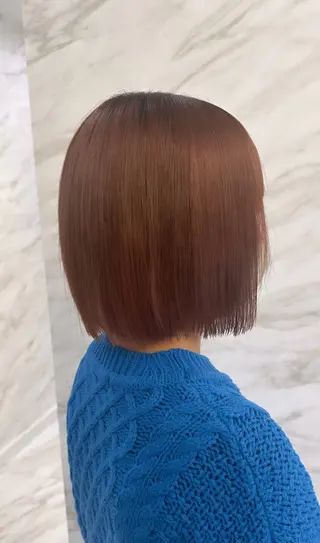 ボブ♦️ショート 縮毛矯正/ゆうた👑のヘアスタイル