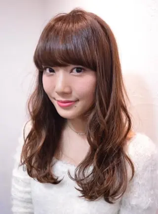 ロング Nina by Babylone 佐鳴台店（ニナバイバビロン）所属・Nina by Babyloneのヘアスタイル